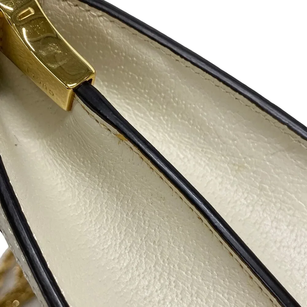Gucci Ophidia GG Small Shoulder Bag Shoulder Bag 503877 White Beige Multi PVC - Picture 15 of 15
